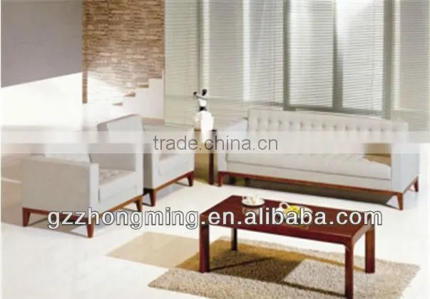 Hot Sale White Pu Leather Furniture Sofa/Office Sectional Sofa SF-022