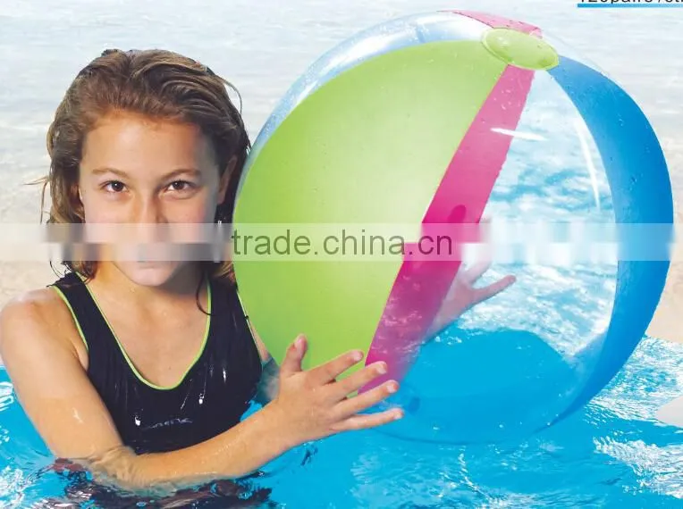 PVC inflatable beach ball, good quality inflatable beach ball with Phathalate free
