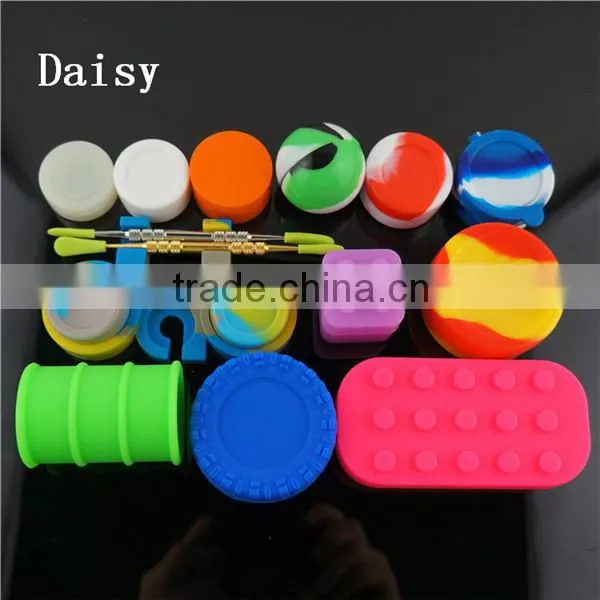 Alibaba China wholesale low price FDA approval food grade silicone customized bho oil container