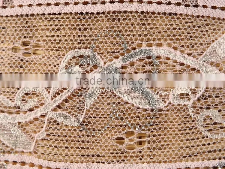 Top quality polyamide stretch tulle lace