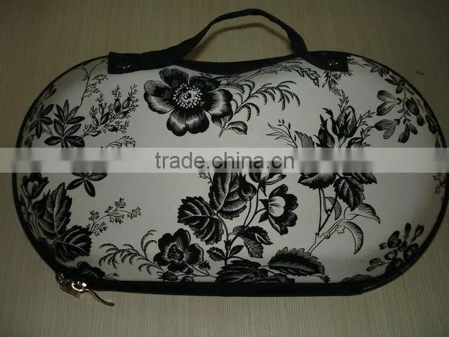 Canvas elegance EVA bra case