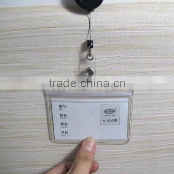 Retractable Badge Reel for ID card holder