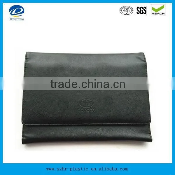 High quality leather car document folder, car document wallet for driver
