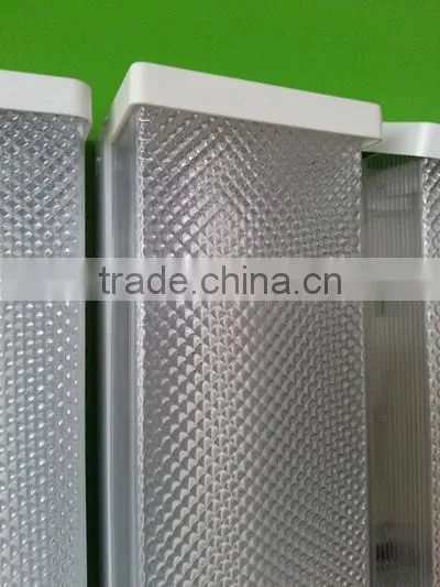 waterproof protective ps cover and white paint metal base 40W inductance dustproof ceiling lamp