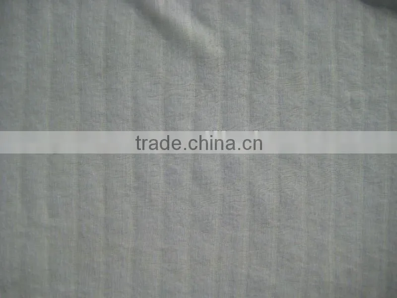 poly china slub fabric