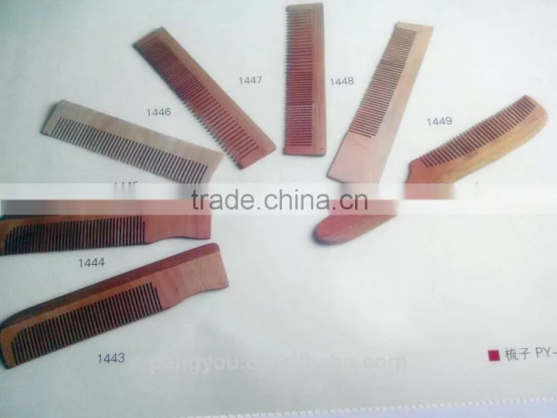 cheap durable fashion high quality wooden comb