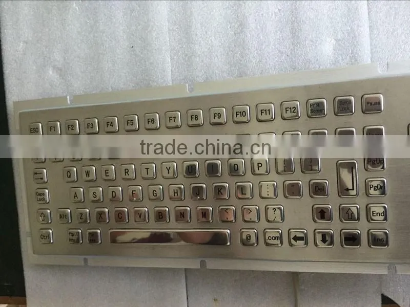 European market usb wire metal bluetooth keyboard