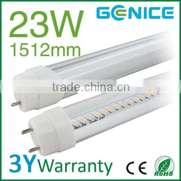 high qualtiy ce rohs approval 23w 5ft led t8 tube manufacturers