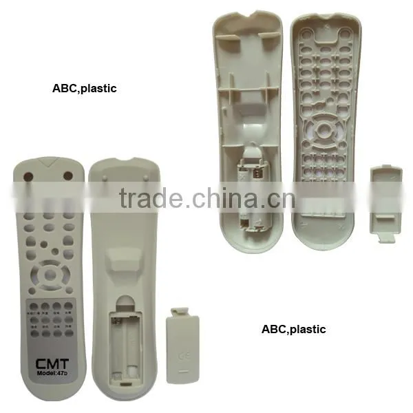 47 keys silicone ABS best rf universal remote