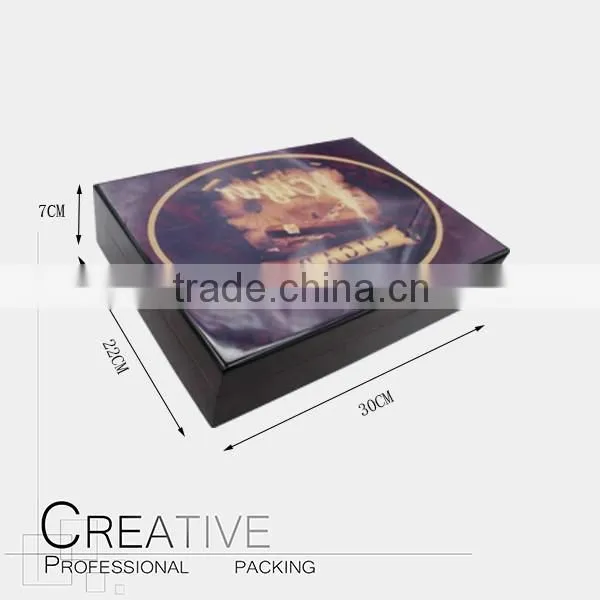 Wholesale custom wooden cigar humidor box
