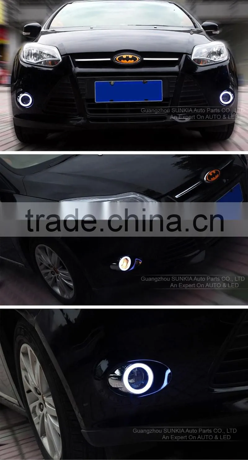 High quality Universal car led day light 12v DC car fog light super bright