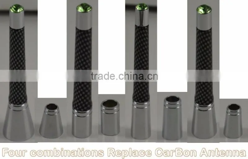 High Quality CarBon Antenna Helical Short Antenna Wireless Car Antenna
