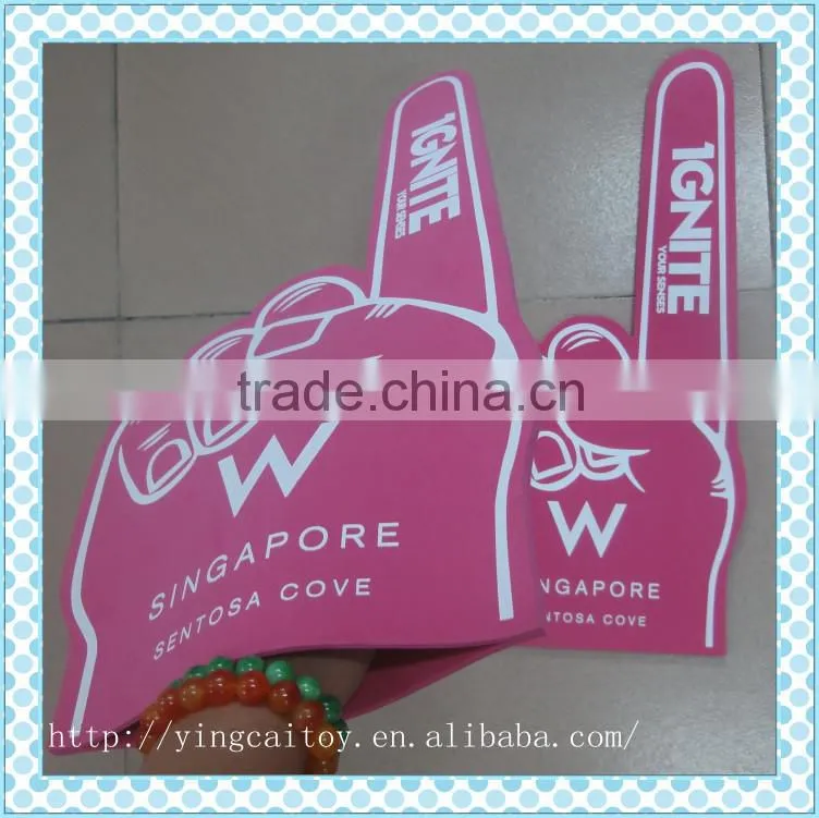 Licai132, big thumb foam hand,foam finger hand