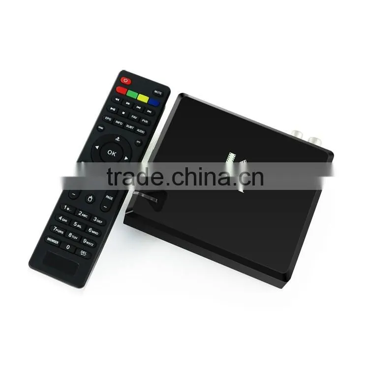 K1 Android 4.4 TV Box+DVB S2 S805 Quad Core 1G/8G Wifi XBMC KODI Free Movies K1+T2 Smart Andorid TV Box