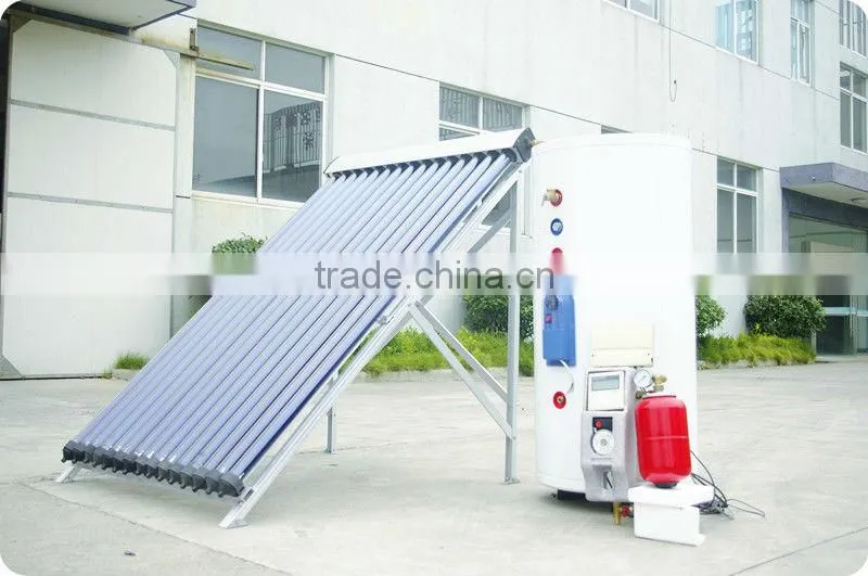 Heat Pipe Split pressurized Solar water heater solar collecting system