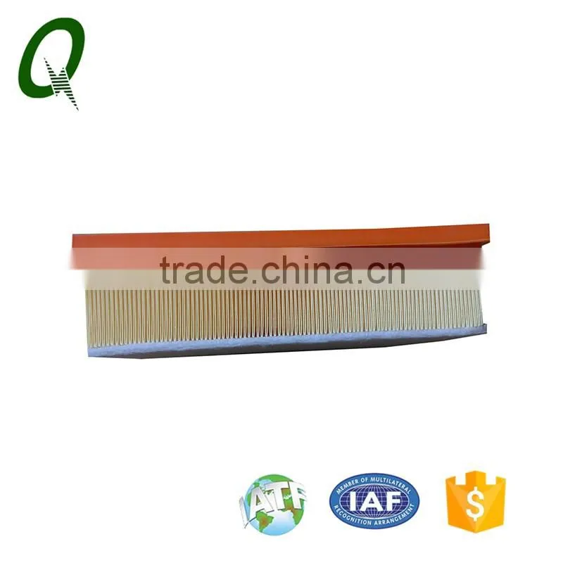 Car filter cartridge for engine air intake system
