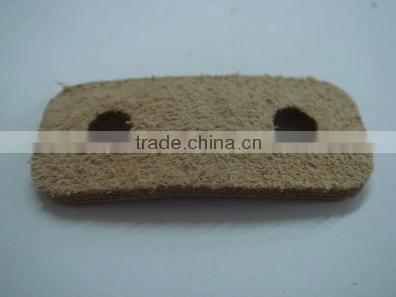 two holes leather stopper