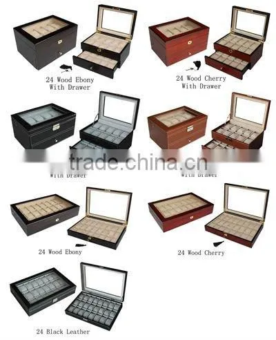 Delicate Design Alligator Skin Exterior Watch Display Box
