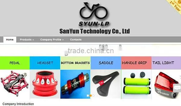Leather straps on bicycle pedal LP-706