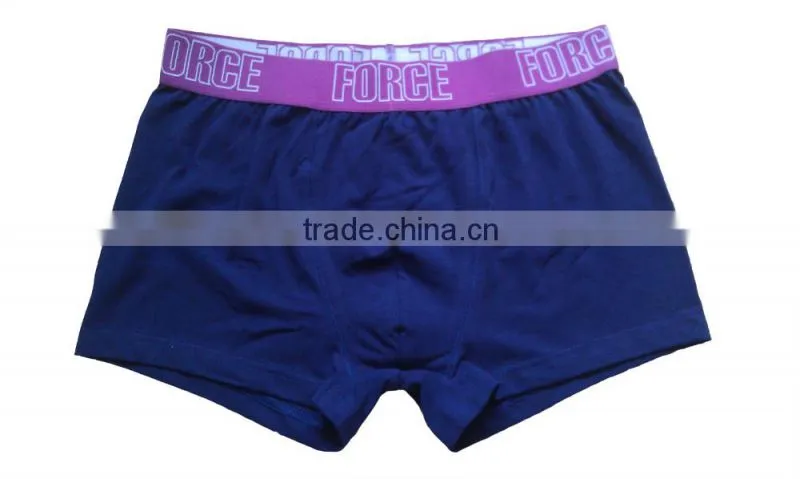 OEM Men's fashion show soft handle feeling cotton spandex basic