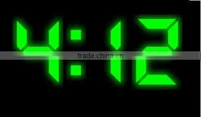 Hot sale customize car digital clock