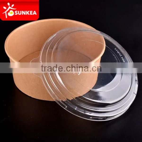 heavy duty paper Kraft soup containers
