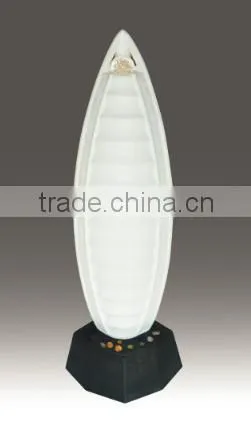 indoor led light resin vase water fountain decorative