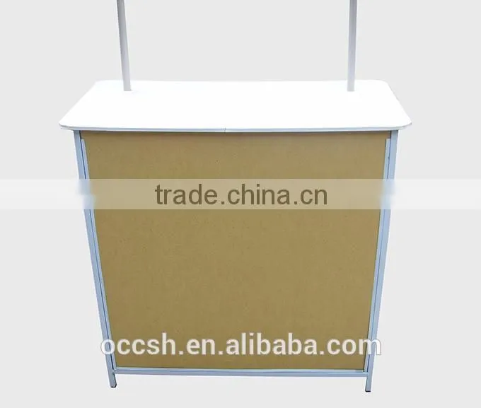 Promotion Table for Supermarket Trade Show Promotion Desk Display Rack