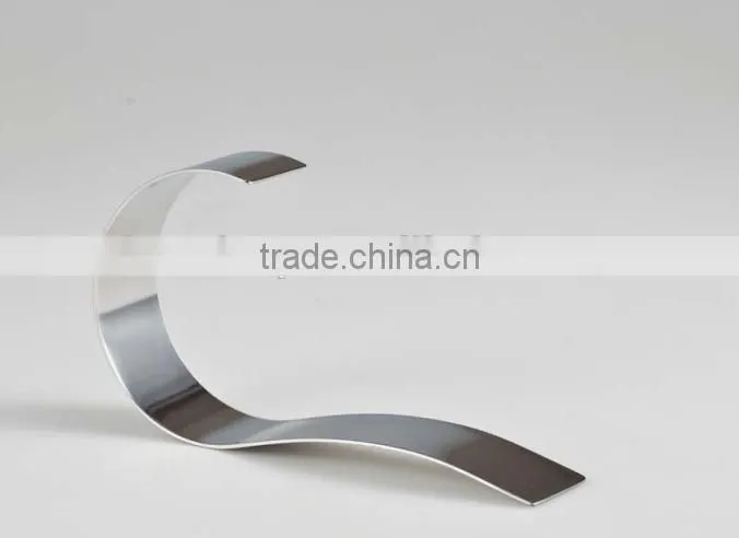 alibaba china Stainless steel leather belt display hook