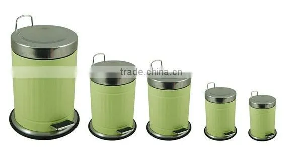 stainless steel pendal dustbin