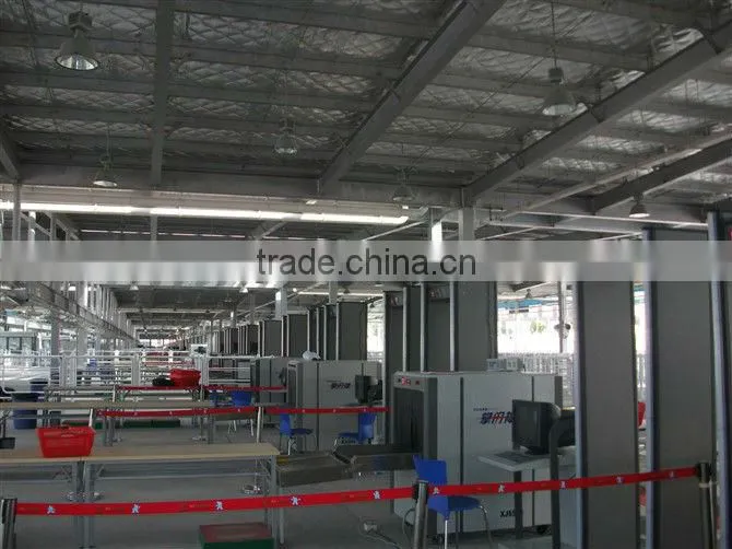 Smart Airport X Ray Baggage Scanner with High Resolution Color Lcd Display