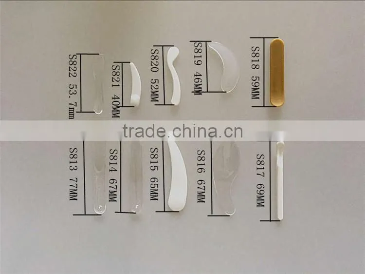 Free sample eye cream plastic cosmetic spoon