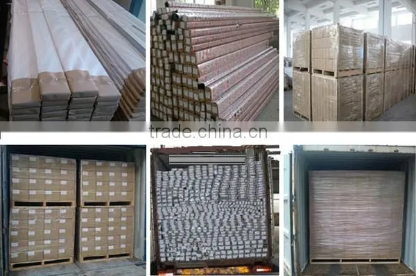 2024 aluminium alloy profile anodizing extruded H shape aluminium profile