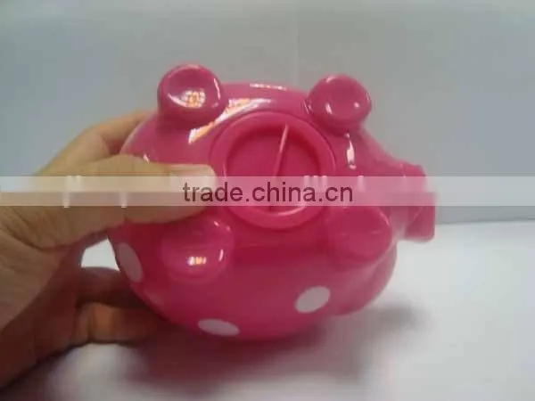 China wholesale Colorful plastic Lovely Piggy saving pot Money Bank Box for sale