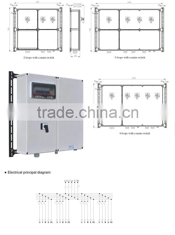 High Quality Industrial Water Proof Plastic Distribution Box