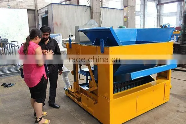 Hydraulic mobile WT6-30 douala egg laying brick making machine packaging