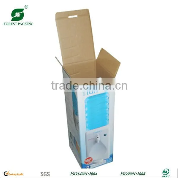 COLOR CARDBOARD BOX WITH AUTOMATIC THREAD GLUING THE BOTTOM