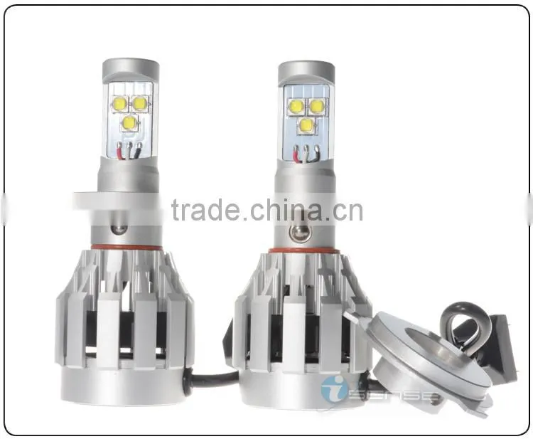 50w CREES LED Car/ Truck Motorcycle HB3 3200lm Headlights with yellow cover
