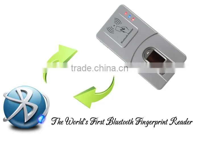 The First One Made In China Bluetooth Fingerprint Smart Card Standalone Biometric Reader(HF7000)