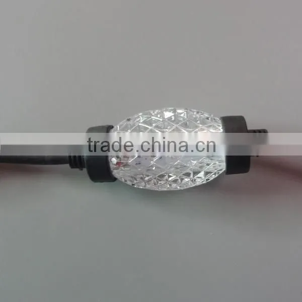 led round ball christmas lights led ball string light Crystal luminous ball