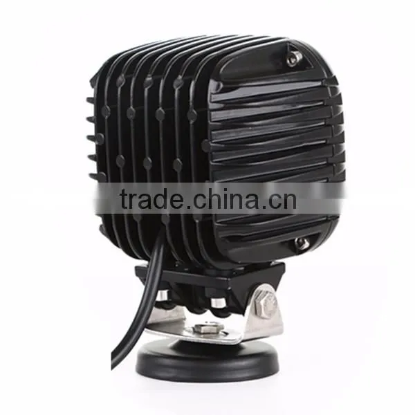 Square 48w led flood light 4x4 off road 12V tractor jee-p work lights fog light For Jee-p Cabin Boat SUV Truck Car ATV