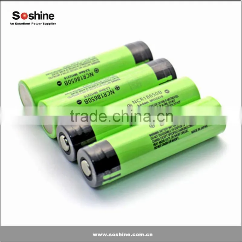 18650 NCR18650B 3.7V 3400mAh Rechargeable Li-ion Battery button Top with protection