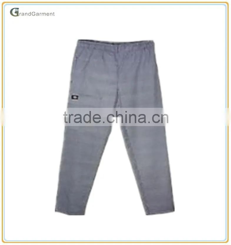 Wholesale Chef Uniform,High Quality Chef Cook Pants made in China