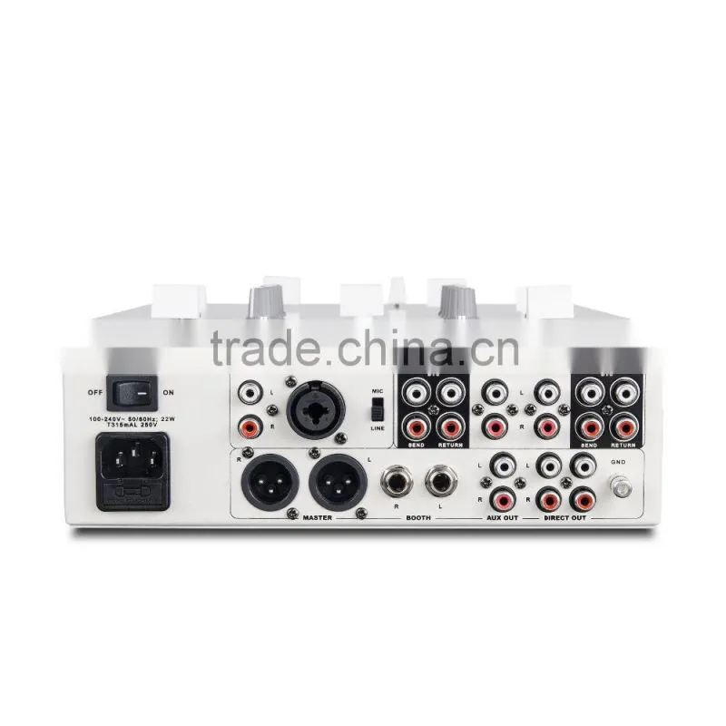 TRX professional 2- channel DJ mixer