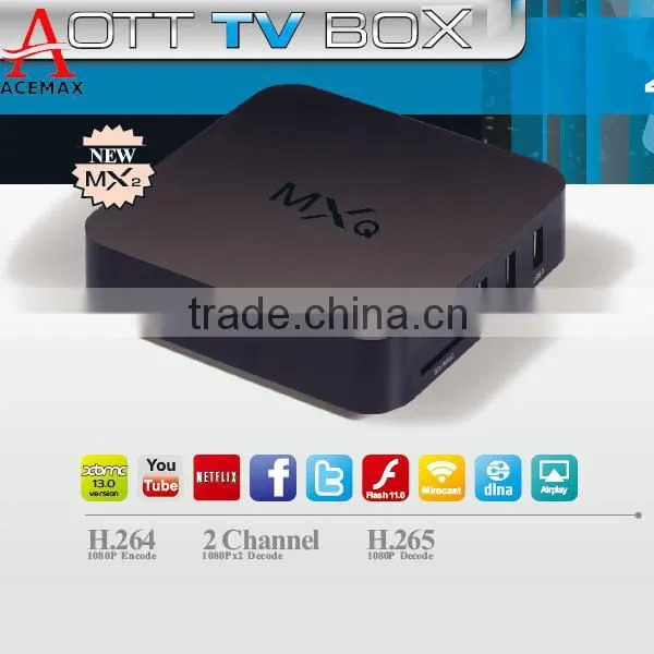 mxq hd18q AML S805 Quad Core MXQ Smart TV BOX Mini PC Streaming Media Player with KODI Streamer Fully Loaded
