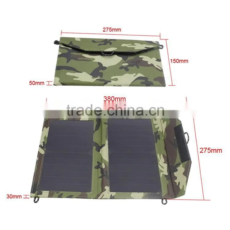 Waterproof solar power bank 12 watts flexible solar panel for ipad
