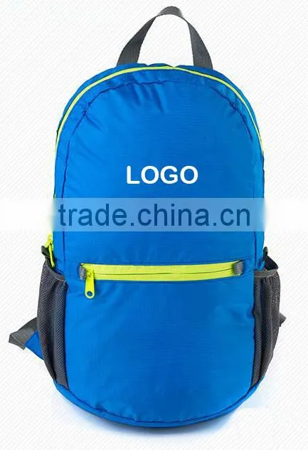2015 High Quality Sport Nylon Backpack, Waterproof Foldable Backpack
