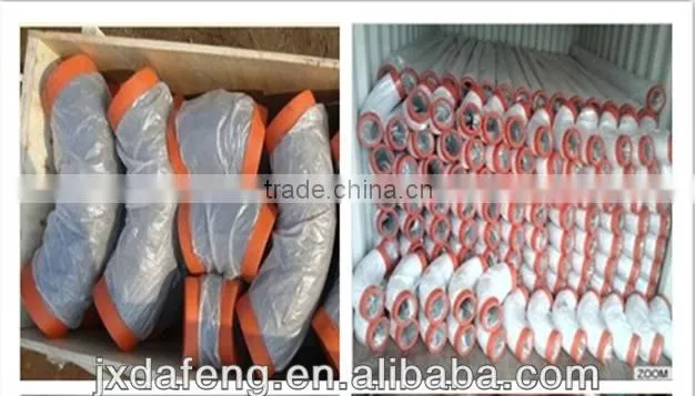 DN125*R180*90D Concrete Pipe Elbow Casting Concrete Pump Parts