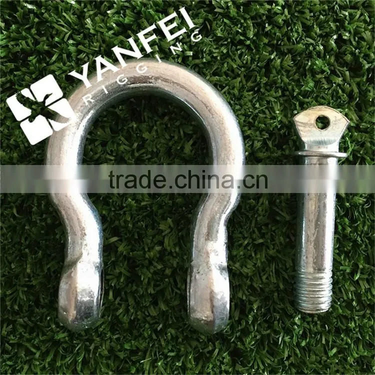 Drop Forged Screw Pin Anchor Shackle Us Type 209 Shackle