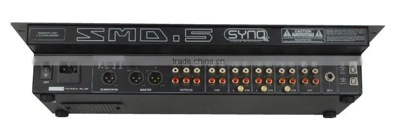 Professional dj audio mixer
